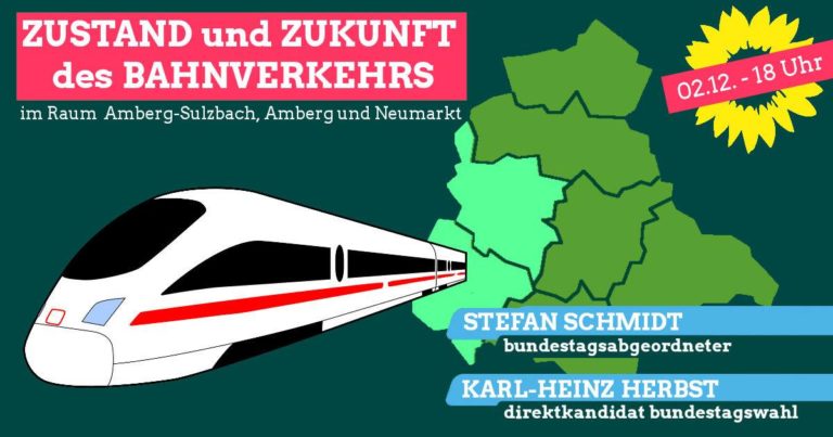 Bahnverkehr im Raum Amberg, Amberg-Sulzbach und Neumarkt